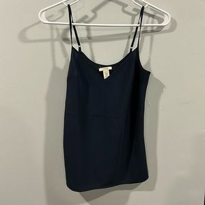 Navy Jcrew silk crepe camisole size 00